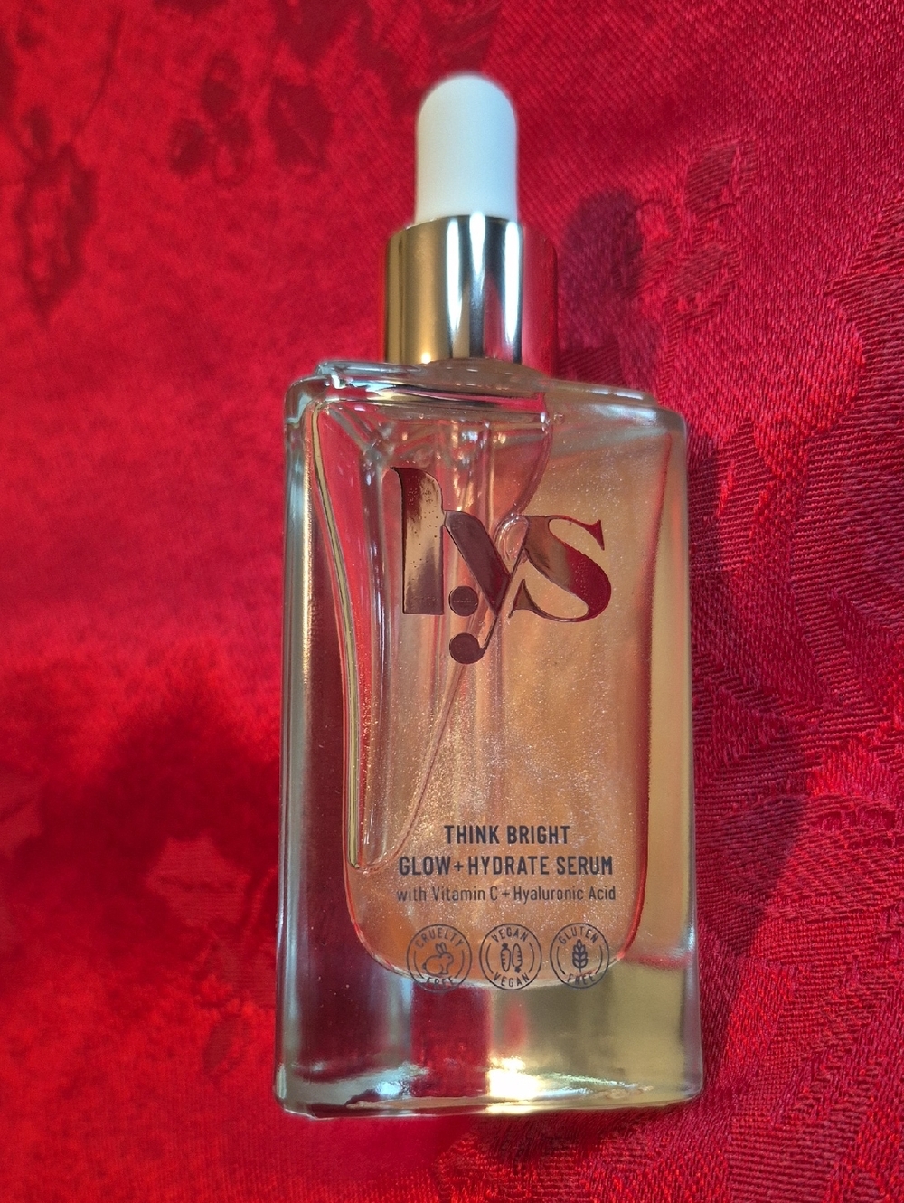 Think Bright Glow + Hydrate Serum - Pink Shimmer